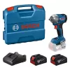 Aku rázový utahovák Bosch GDS 18V-350 Professional, 2x4,0Ah, 06019M5021