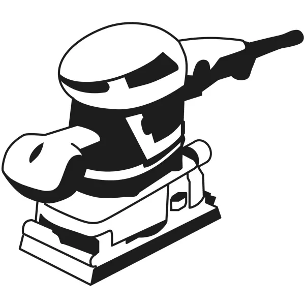 Vibrační deska 100x150 mm Bosch pro GSS 18V-13