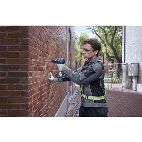 Aku vrtačka s příklepem Bosch GSB 18V-65 Professional, 1x2,0Ah+1x4,0Ah, 06019N3332 GBA