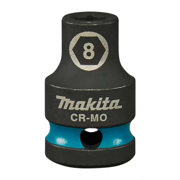 Klíč nástrčný 1/2", čtyřhran, rázový, Impact Black, 8mm, Makita
