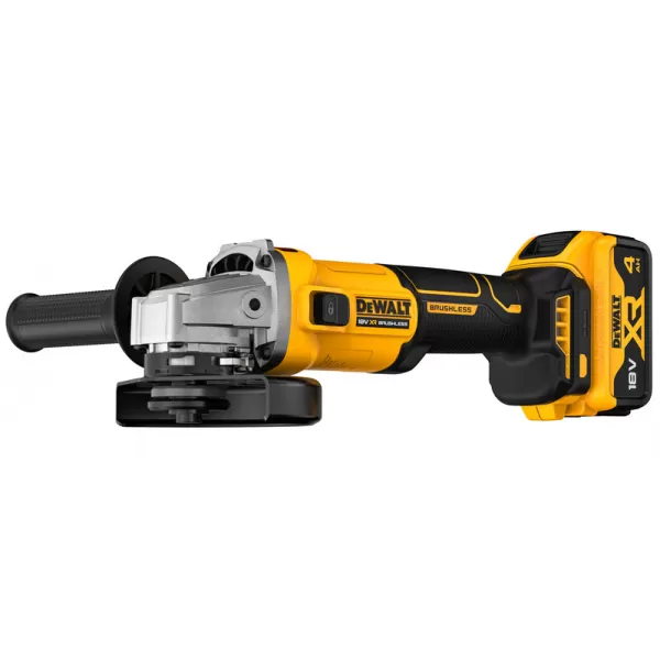 Aku úhlová bruska DeWalt DCG407M2T, 18V, 2x4,0Ah