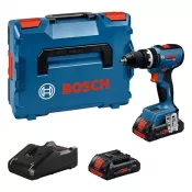Aku vrtačka Bosch GSR 18V-65 Professional, 2x4,0Ah ProCore, 06019N3206