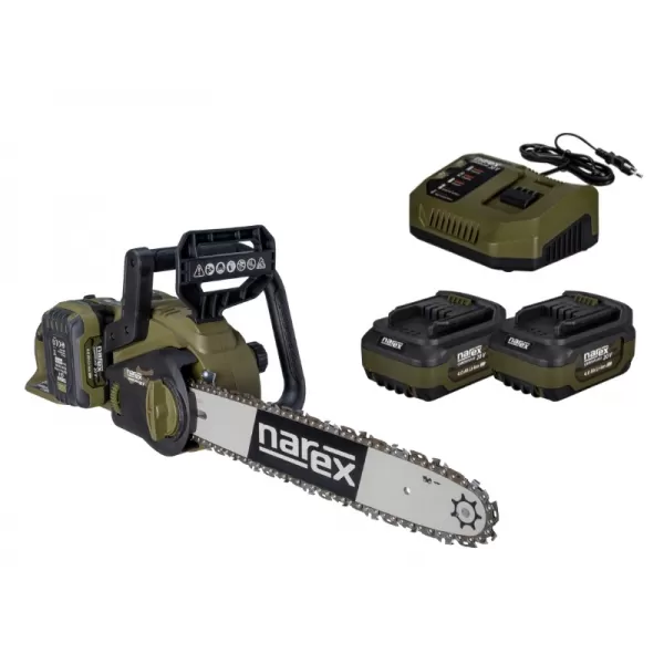 Aku řetězová pila Narex CPR 350 CAMOUFLAGE 2x20V, 2x4,0Ah