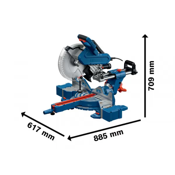 Pila pokosová Bosch GCM 340-305 D Professional 0601B60000