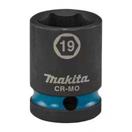 Klíč nástrčný 1/2", čtyřhran, rázový, Impact Black, 19mm, Makita