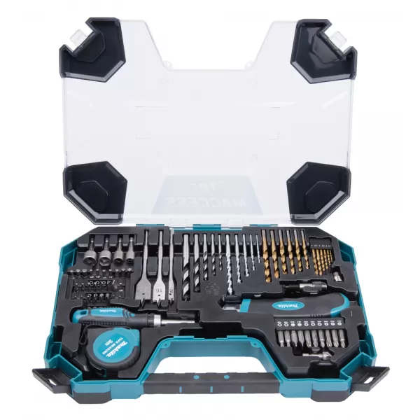 sada vrtáků a příslušenství 71 ks v plastovém kufru =oldD-33691