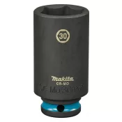 Klíč nástrčný prodloužený 1/2", čtyřhran, rázový, Impact Black, 30mm, Makita