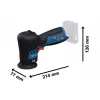 Aku excentrická leštička Bosch GPX 12V-77 Professional 06019L4000