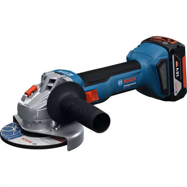Aku úhlová bruska Bosch GWS 18V-8 Professional, 2x4,0Ah, 125mm, 06019N9020