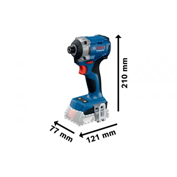 Aku rázový utahovák Bosch GDR 18V-215 Professional 2x2,0Ah, 06019N2022