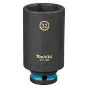 Klíč nástrčný prodloužený 1/2", čtyřhran, rázový, Impact Black, 32mm, Makita