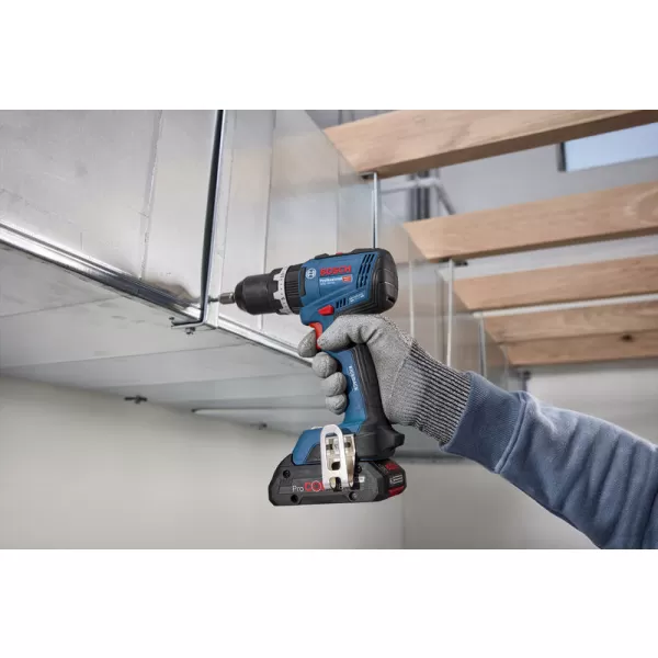 Aku vrtačka s příklepem Bosch GSB 18V-65 Professional, 2x5,0Ah GBA, 06019N3303