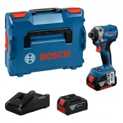 Aku rázový utahovák Bosch GDR 18V-215 Professional 2x4,0Ah