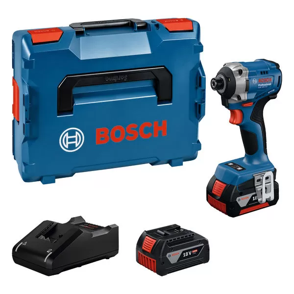 Aku rázový utahovák Bosch GDR 18V-215 Professional 2x4,0Ah