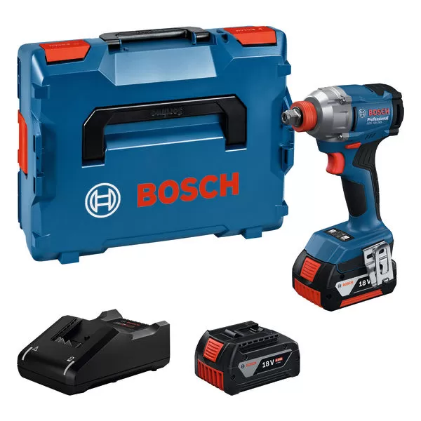Aku rázový utahovák Bosch GDX 18V-285 Professional 2x4,0Ah, 06019N2102