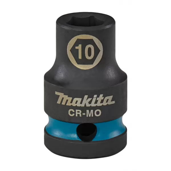 Klíč nástrčný rázový 1/2", čtyřhran, Impact Black, 10mm Makita