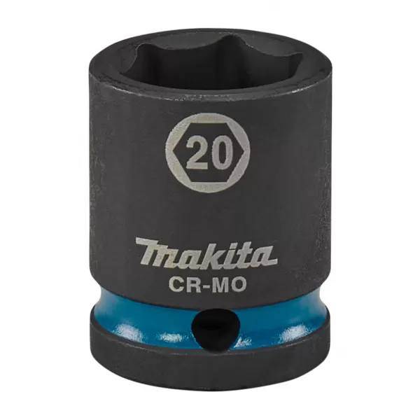 Klíč nástrčný 1/2", čtyřhran, rázový, Impact Black, 20mm, Makita