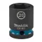 Klíč nástrčný 1/2", čtyřhran, rázový, Impact Black, 20mm, Makita