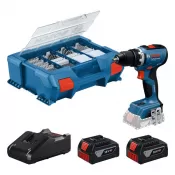 Aku vrtačka Bosch GSR 18V-65 Professional, 2x18V/4,0Ah GBA 06019N3207