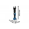 Aku hydraulické nůžky na kabely Bosch GKH 18V-50 Professional solo