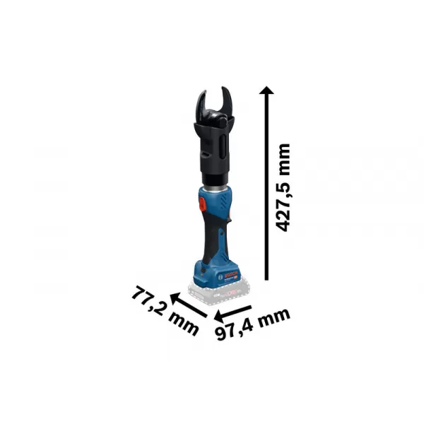 Aku hydraulické nůžky na kabely Bosch GKH 18V-50 Professional solo