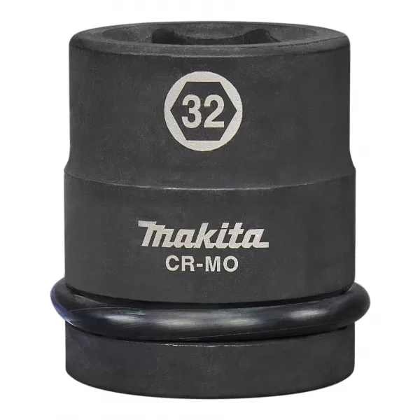 Klíč nástrčný 1" čtyřhran, rázový, 32x63 mm Makita