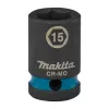 Klíč nástrčný rázový 1/2", čtyřhran, Impact Black, 15mm Makita