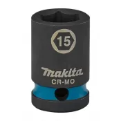 Klíč nástrčný rázový 1/2", čtyřhran, Impact Black, 15mm Makita