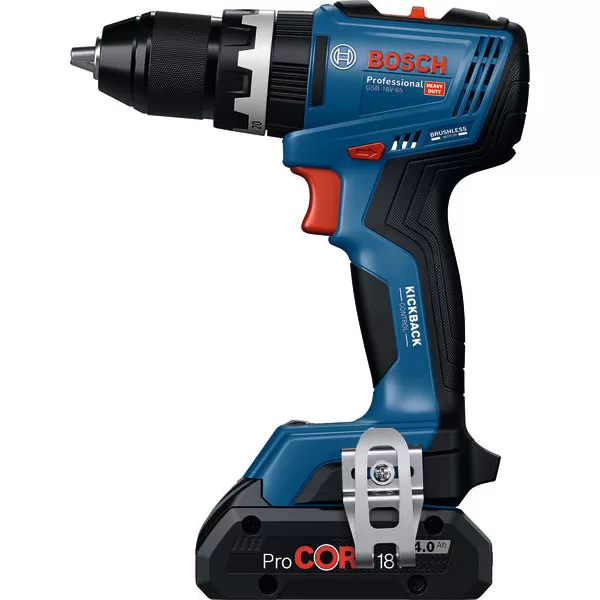 Aku vrtačka s příklepem Bosch GSB 18V-65 Professional, 2x5,0Ah GBA, 06019N3303