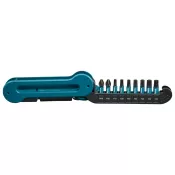 Sada torzních bitů 1/4" rázové, Impact Black, 10 ks, Makita