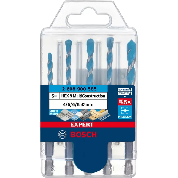 Kotouč řezný 125 x1,0mm víceúčelový EXPERT Carbide Multi X-LOCK Bosch + sada vrtáků