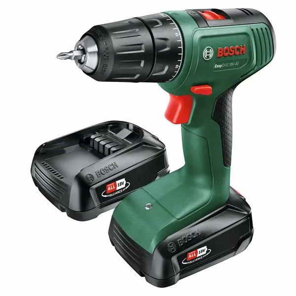 Aku šroubovák Bosch EasyDrill 18V-40, 18V, 2x2,0Ah