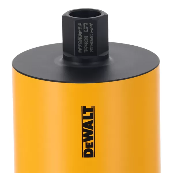 Diamantová vrtací korunka 152 mm pro vrtání za mokra DeWalt DCDW108