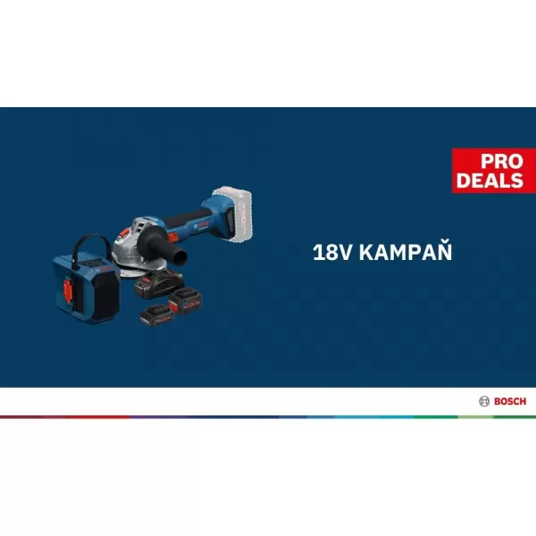 Akce Bosch - Po splnění podmínek a registraci obdržíte akumulátor zdarma, více o akci na: https://www.bosch-professional.com/cz/