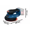 Aku excentrická bruska Bosch GEX 18V-150-3 Professional solo