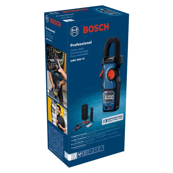 Klešťový ampérmetr Bosch GMC 600-15 Professional