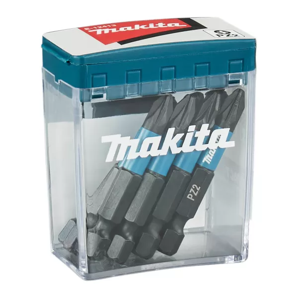 Bit šroubovací torzní 1/4" rázový, Impact Black PZ2, 50mm 10ks, Makita