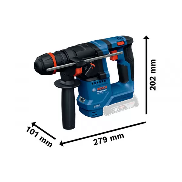 Aku vrtací kladivo Bosch GBH 18V-18 Professional 0611927003