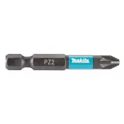 Bit šroubovací torzní 1/4" rázový, Impact Black PZ2, 50mm 10ks, Makita