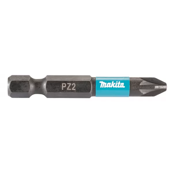 Bit šroubovací torzní 1/4" rázový, Impact Black PZ2, 50mm 10ks, Makita
