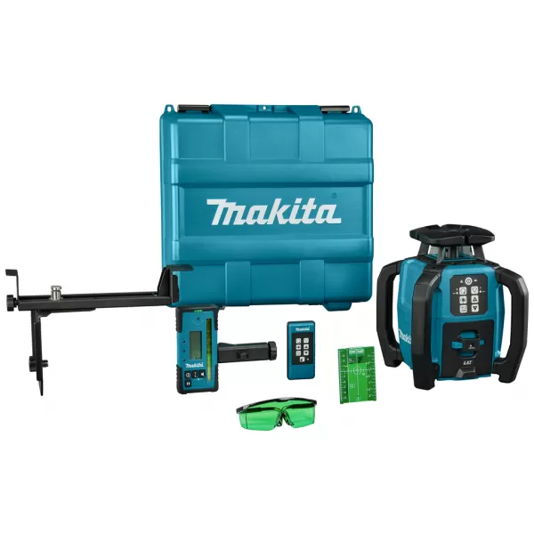 Rotační laser Makita SKR001Z, zelený