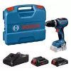 Aku vrtačka s příklepem Bosch GSB 18V-65 Professional, 1x2,0Ah+1x4,0Ah, 06019N3332 GBA