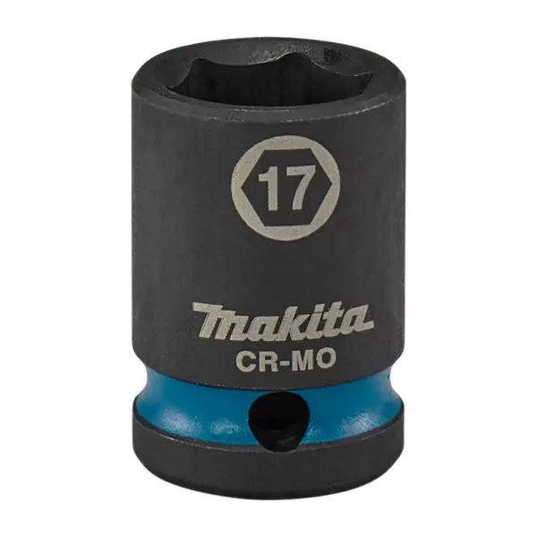 Klíč nástrčný 1/2", čtyřhran, rázový, Impact Black, 17mm, Makita