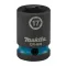 Klíč nástrčný 1/2", čtyřhran, rázový, Impact Black, 17mm, Makita