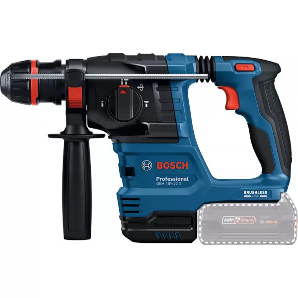 Aku vrtací kladivo Bosch GBH 18V-22 X Professional (solo) 0611924102