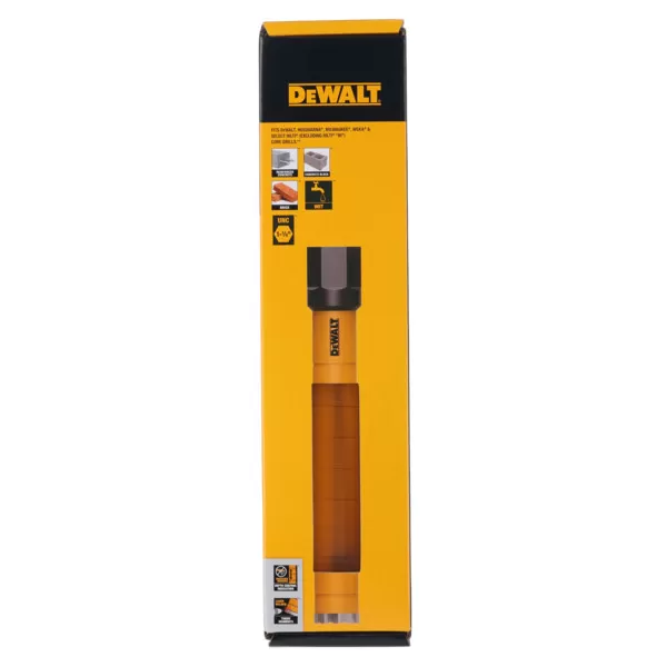 Diamantová vrtací korunka 82 mm pro vrtání za mokra DeWalt DCDW103