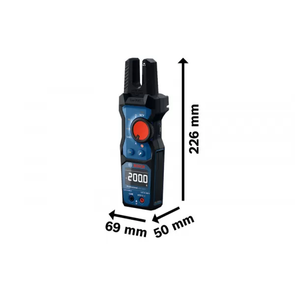 Vidlicový ampérmetr Bosch GFM 1000-15 + MH1 Professional