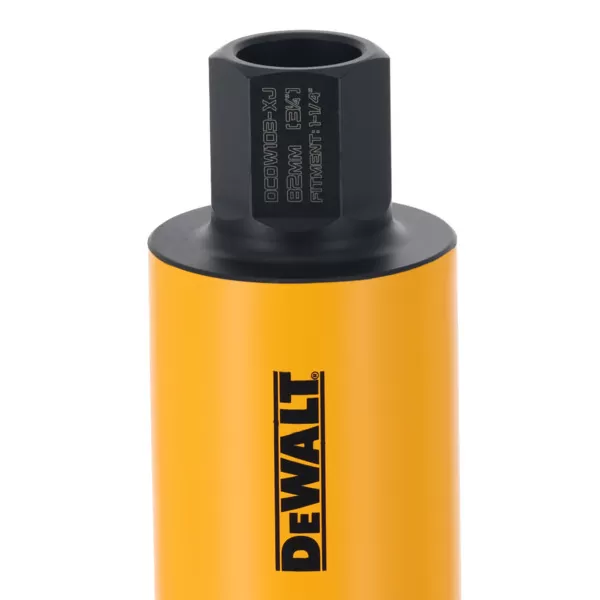 Diamantová vrtací korunka 82 mm pro vrtání za mokra DeWalt DCDW103