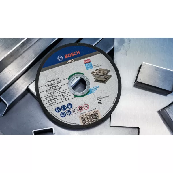 Kotouč řezný 125x1,0 Standard for Inox Rapid / bal.100ks / kyblík