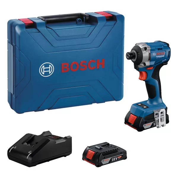 Aku rázový utahovák Bosch GDR 18V-215 Professional 2x2,0Ah, 06019N2022